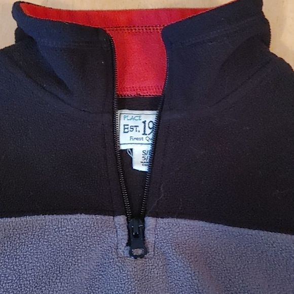 🍀3 for $25🍀 Childrens Place boys fleece sweater - Picture 3 of 3